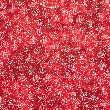 Artisan Batiks - Liberty 2 Fireworks Red Yardage