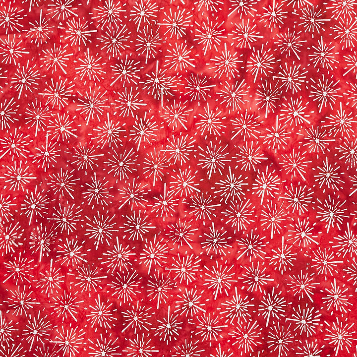 Artisan Batiks - Liberty 2 Fireworks Red Yardage
