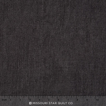 Because of the Brave - Rustic Black Weave Yardage