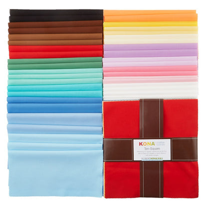 Kona Cotton - 30's Palette Ten Squares