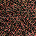 Christmas Musical - Musical G-Clef Black Red Yardage Alternative View #1