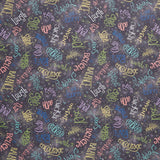 108" Quilt Back - Story Collection Newsprint Spackle 108" Wide Backing