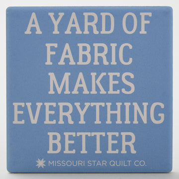 Missouri Star Living the Sweet Life Absorbent Stone Coaster Set