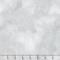 Winter White 3 - Ice Stars Ice Metallic Yardage