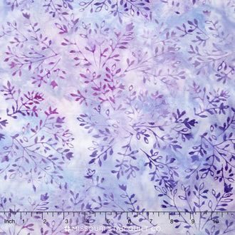 Artisan Batiks - Splendid 4 Twigs Petunia Yardage