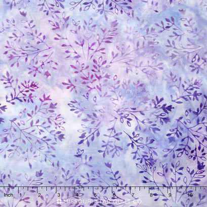 Artisan Batiks - Splendid 4 Twigs Petunia Yardage