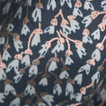 Blush - Petals Blue Sparkle Yardage