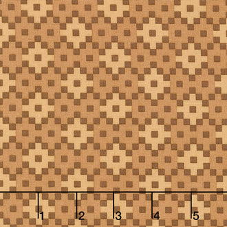 Terrarium - Woven Caramel Yardage