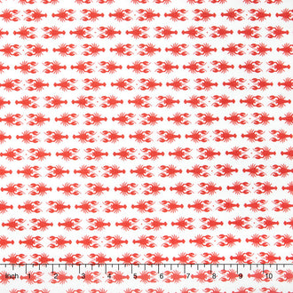 Fly Aweigh - Lobster Red Yardage