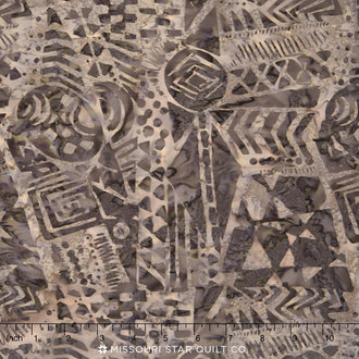 Tonga Batiks - Gotham Tribal Cloth Truffle Yardage