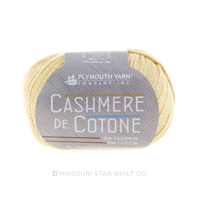 Cashmere de Cotone Yellow Melange Yarn