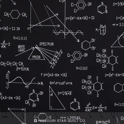 Science Fair - Black Yardage