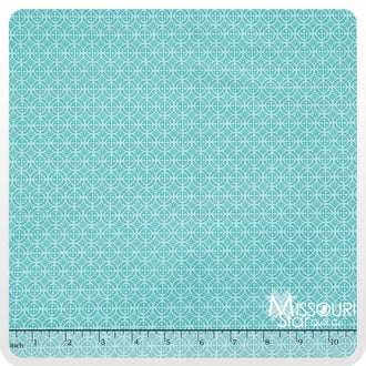 Unforgettable - Damask Blue Yardage