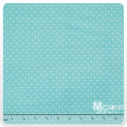 Unforgettable - Damask Blue Yardage