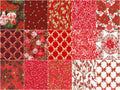 Holiday Flourish - Festive Finery Candy Cane Colorstory Fat Quarter Bundle Alternative View #2