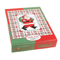 Holly Jolly White Santa Quilt Kit