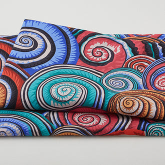 Kaffe Fassett - Stash Spiral Shells Dark 2 Yard Cut