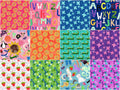 ABC's Of Color 10" Squares