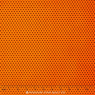 Spot On - Mini Dot Pumpkin Yardage