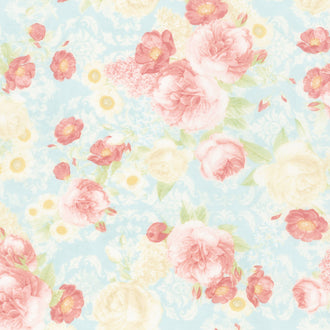 Paris Romance - Flowers Garden Yardage