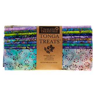 Tonga Batiks - Gecko 10" Squares
