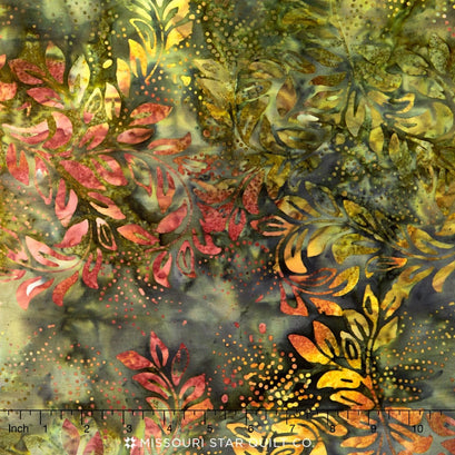 Tonga Batiks Wide - Olive 106" Backing