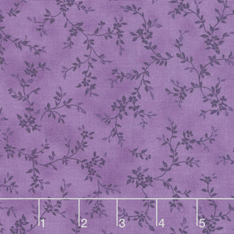 Avery Hill - Blossom Branches Purple Yardage