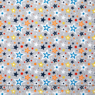 Play Ball 2 - Stars Gray Yardage