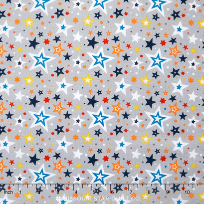 Play Ball 2 - Stars Gray Yardage