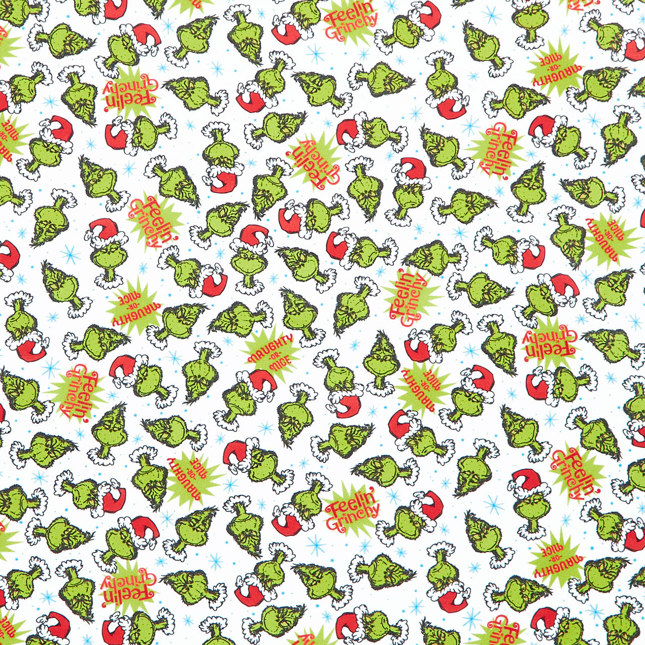 How the Grinch Stole Christmas - Grinch Candy Cane Yardage Primary Image