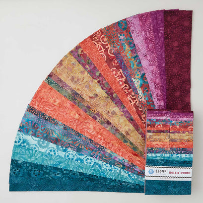 Rollin Round Batiks Favorites Strips