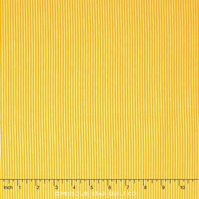 Bloom and Bliss - Stripe Yellow Yardage