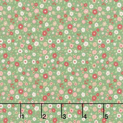 Creating Memories - Winter Evie Green Yardage