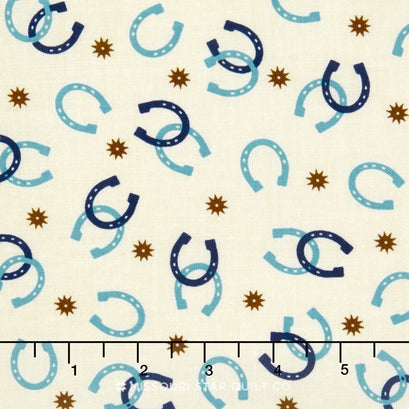 Cowboy - Horseshoes Multi Yardage