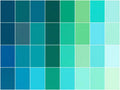 Kona Cotton - Aquas and Greens December 2025 Charm Pack Alternative View #2