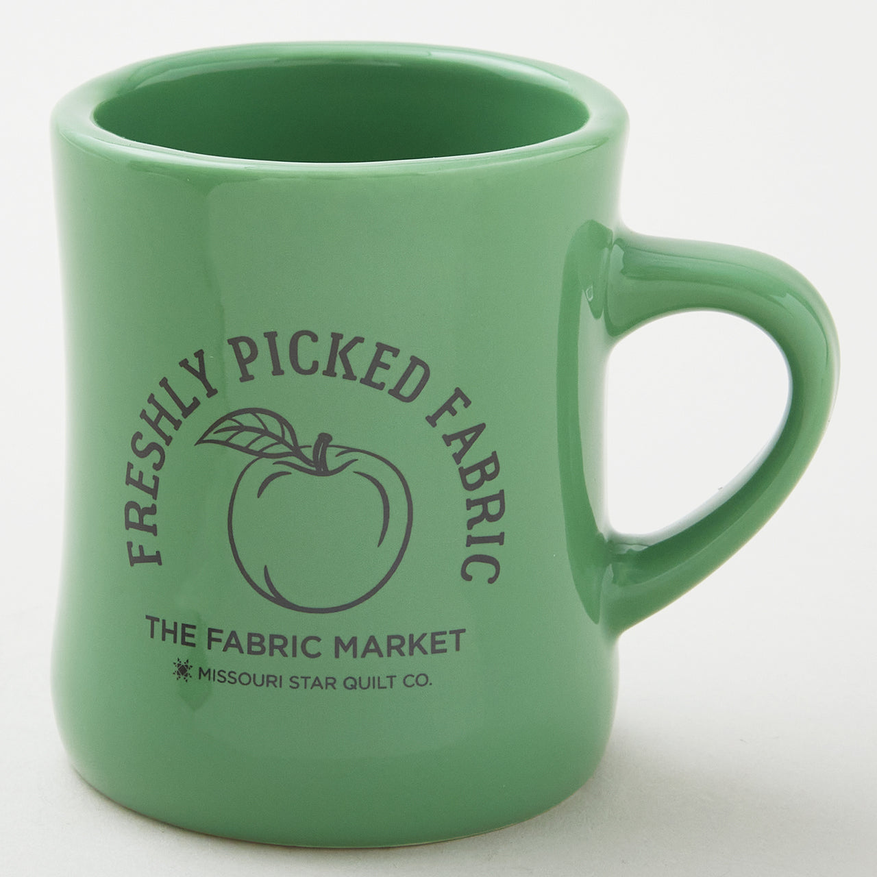 Missouri Star Freshly Picked Fabric 10oz Diner Mug