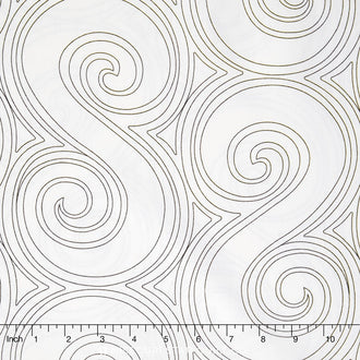 Drawn Wide - Serpentine Black Backing