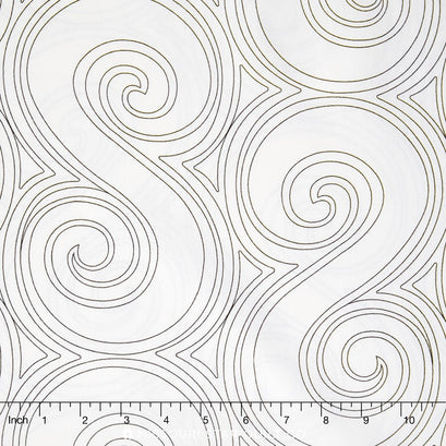 Drawn Wide - Serpentine Black Backing