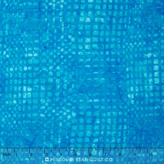 Tonga Batiks - Jelly Bean Loom Azure Yardage