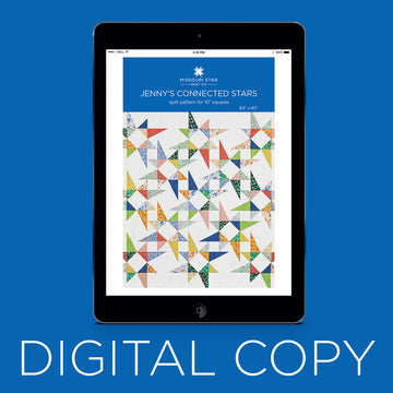 Digital Jenny's Connected Stars Quilt Pattern by Missouri Star Primary Image