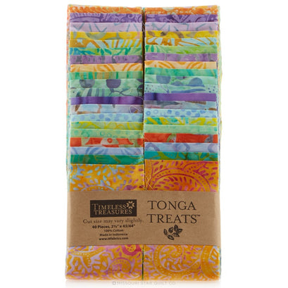 Tonga Treats Batiks - Tahiti 2.5" Strips