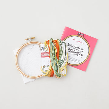 Harvest Time Mini Embroidery Kit Alternative View #1