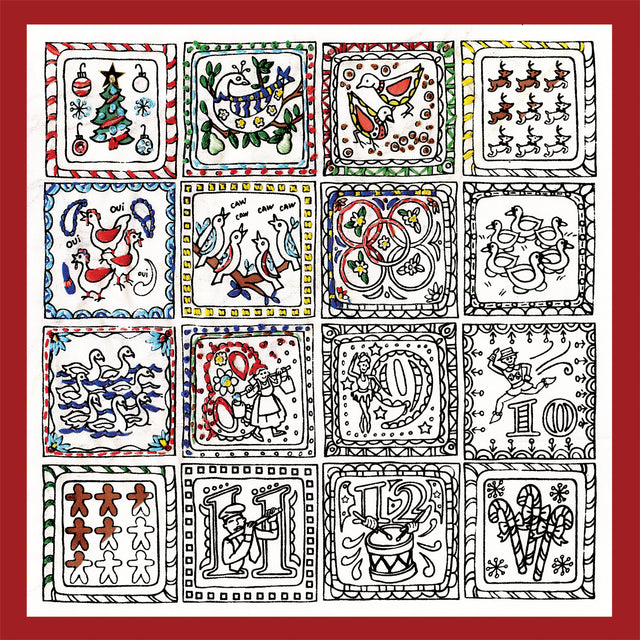 Zenbroidery Twelve Days of Christmas Embroidery Kit Primary Image