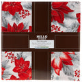 Holiday Flourish 11 Silver Metallic Ten Squares