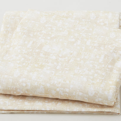 Glaze - Abstract Squares Ivory 108" Wide 3 Yard Cut