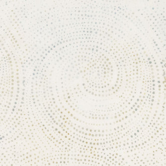 Tonga Batiks - Colorwheel Earth Dotty Spiral Ivory Yardage