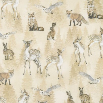 Animal Kingdom - Animals Natural Yardage