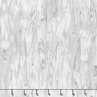 Sounds of the Woods 4 - Branches Ice Metallic Yardage