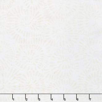 Tonga Batiks - Cashmere Bead Flowers Quiet Yardage
