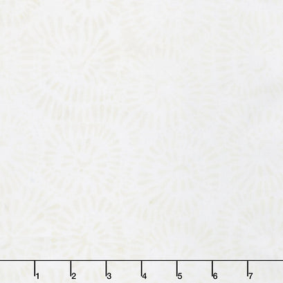 Tonga Batiks - Cashmere Bead Flowers Quiet Yardage
